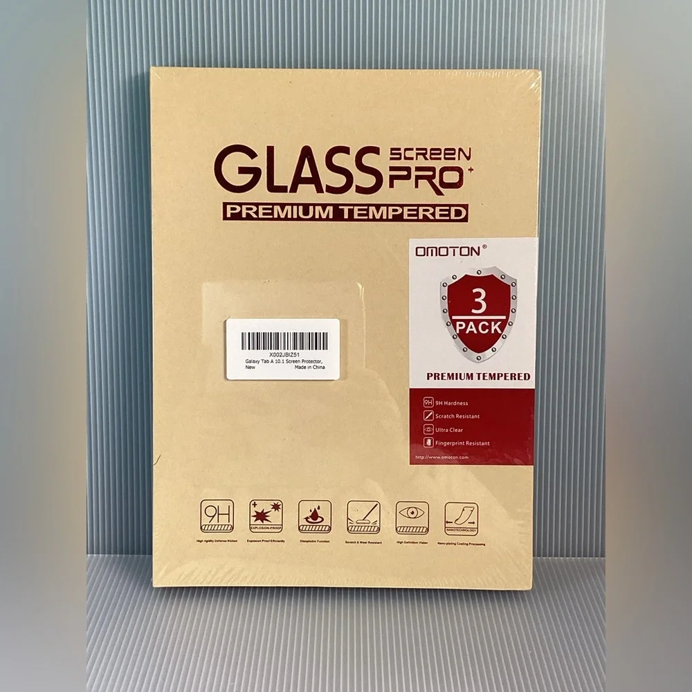 Glass Screen Pro Tempered Glass - Galaxy Tab A 10.1 3 Pack